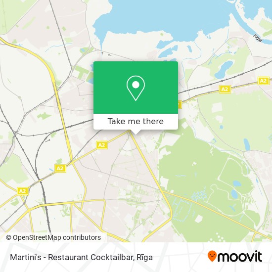 Martini's - Restaurant Cocktailbar map