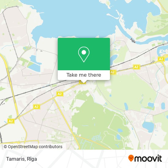 Tamaris map