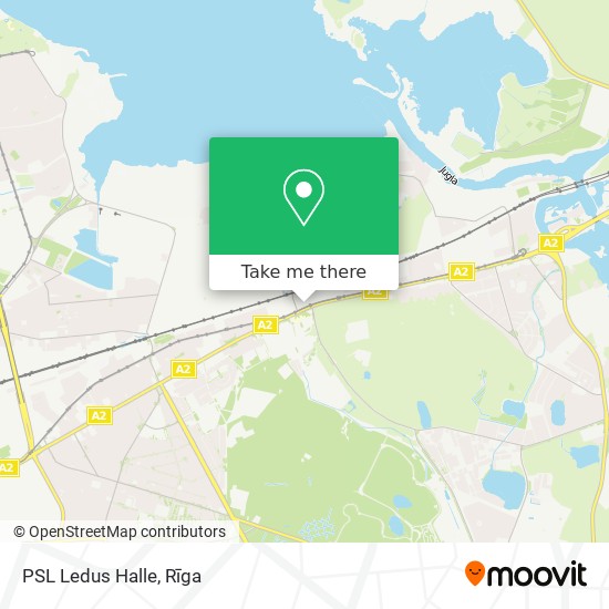 PSL Ledus Halle map