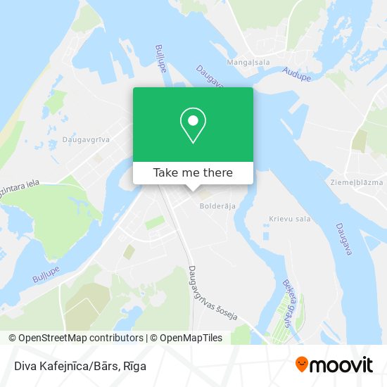Diva Kafejnīca/Bārs map