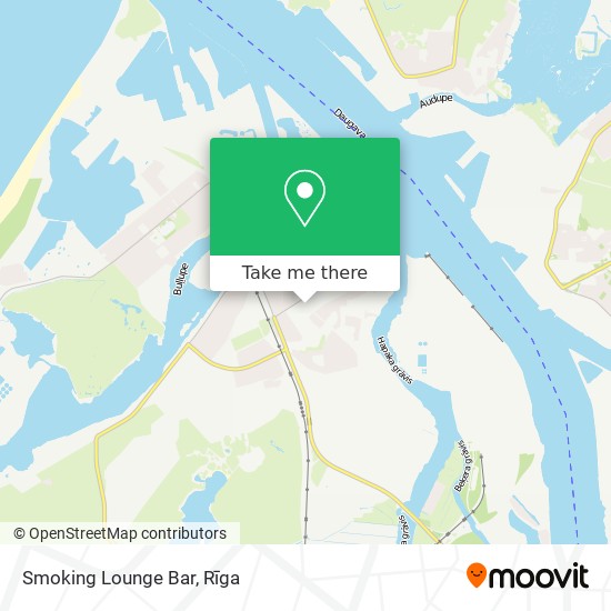 Smoking Lounge Bar map