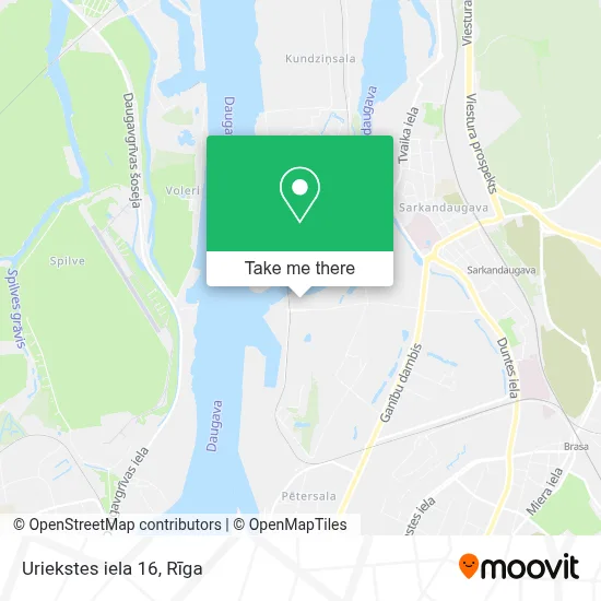 Uriekstes iela 16 map