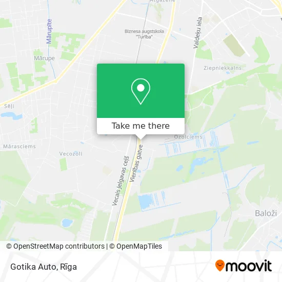 Карта Gotika Auto
