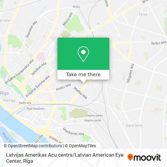 Latvijas Amerikas Acu centrs / Latvian American Eye Center map