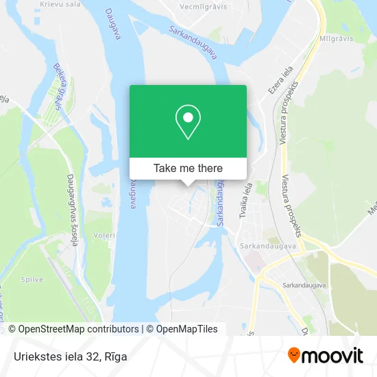 Uriekstes iela 32 map