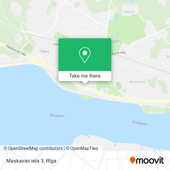 Карта Maskavas iela 3