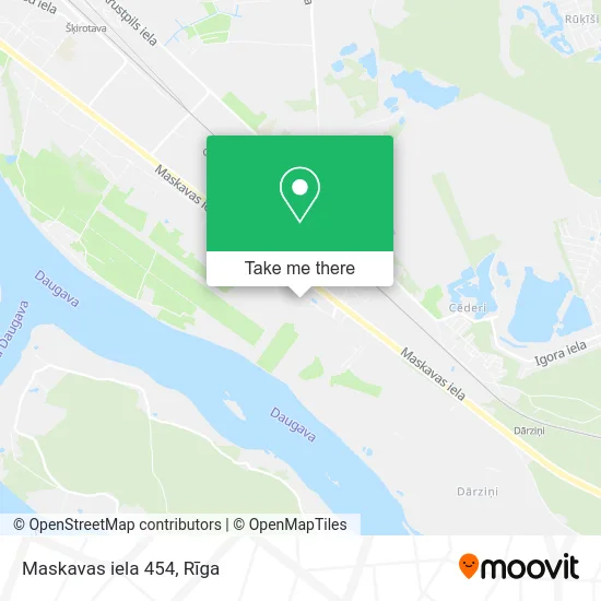 Карта Maskavas iela 454