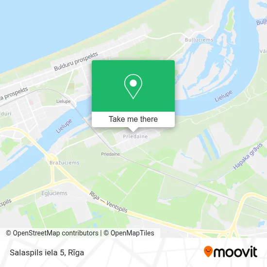 Salaspils iela 5 map