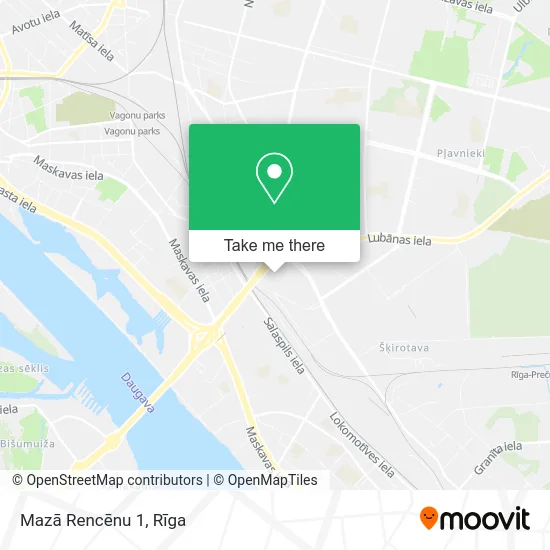 Карта Mazā Rencēnu 1