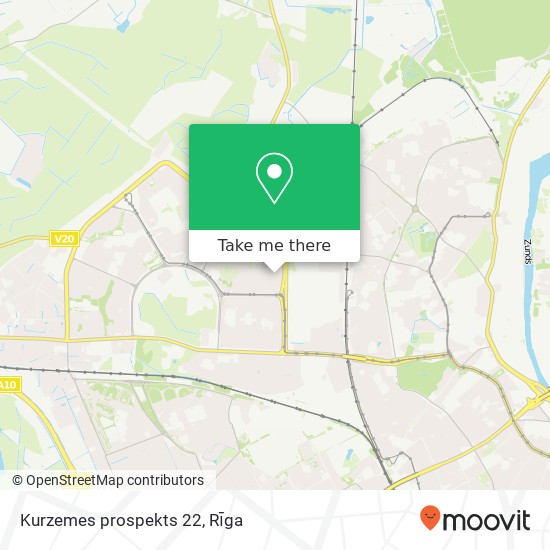 Kurzemes prospekts 22 map