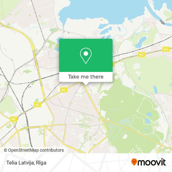 Telia Latvija map