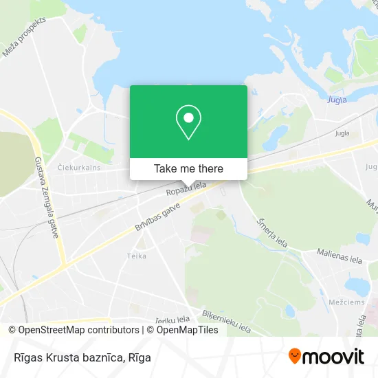 Rīgas Krusta baznīca map