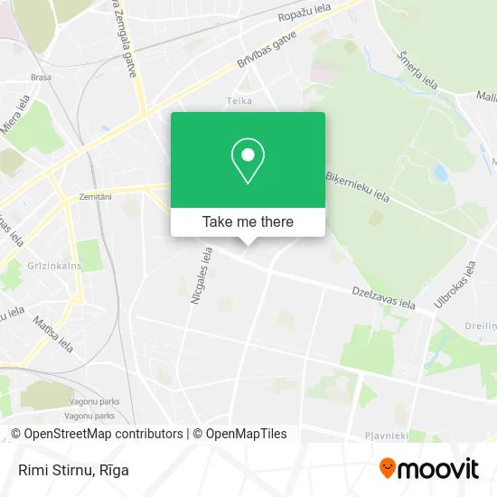 Карта Rimi Stirnu