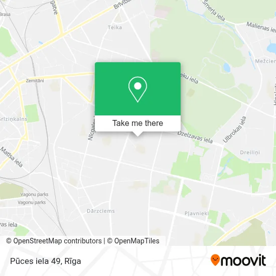 Pūces iela 49 map