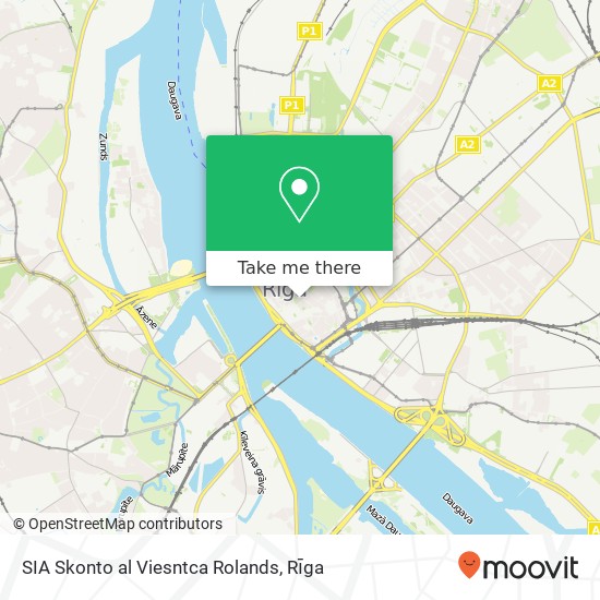 SIA Skonto al Viesntca Rolands map