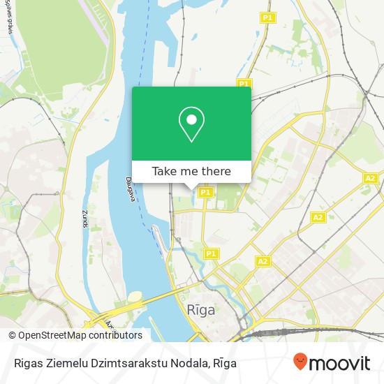 Rigas Ziemelu Dzimtsarakstu Nodala map