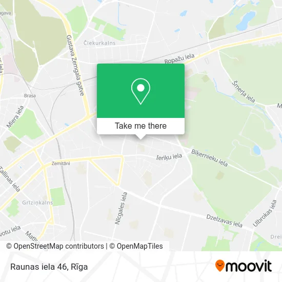 Raunas iela 46 map