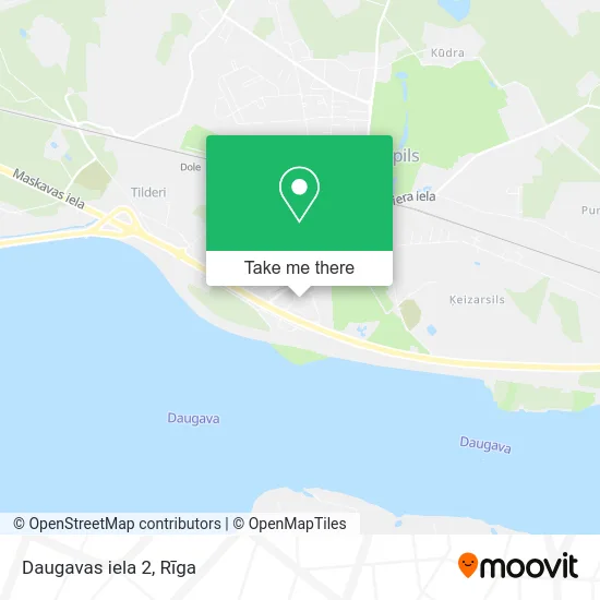 Карта Daugavas iela 2