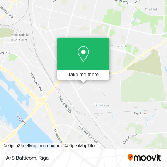 Карта A/S Balticom