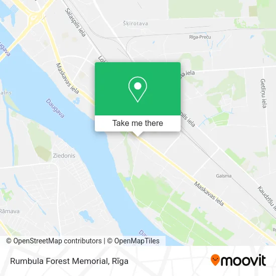 Карта Rumbula Forest Memorial