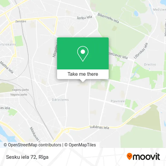 Sesku iela 72 map