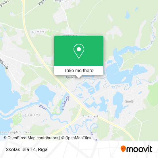 Карта Skolas iela 14