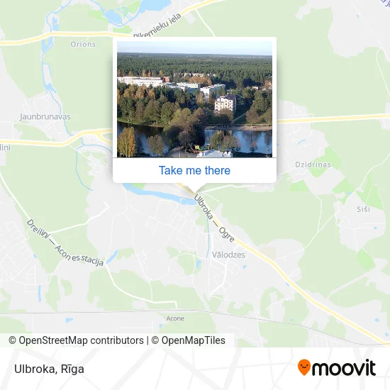 Карта Ulbroka