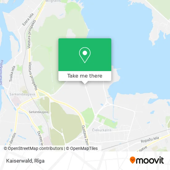 Карта Kaiserwald