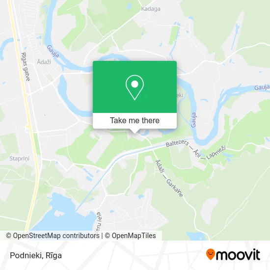 Карта Podnieki