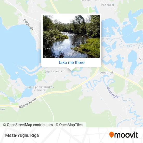 Карта Maza-Yugla