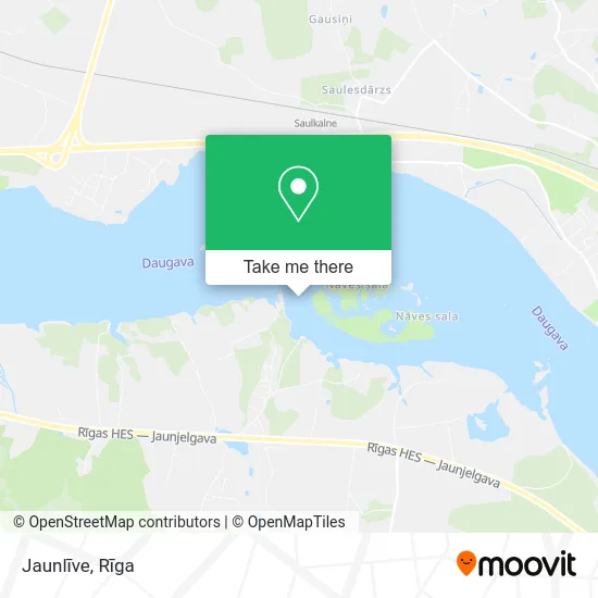 Карта Jaunlīve