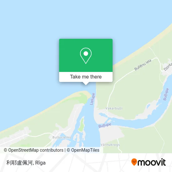 Карта 利耶盧佩河