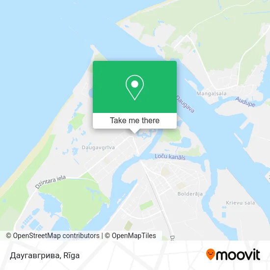Карта Даугавгрива