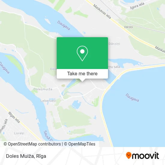 Doles Muiža map