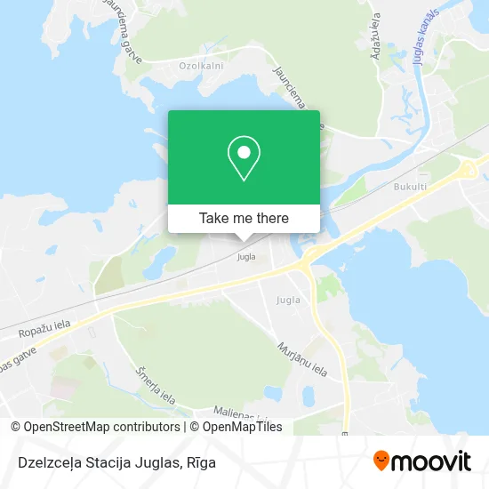 Dzelzceļa Stacija Juglas map