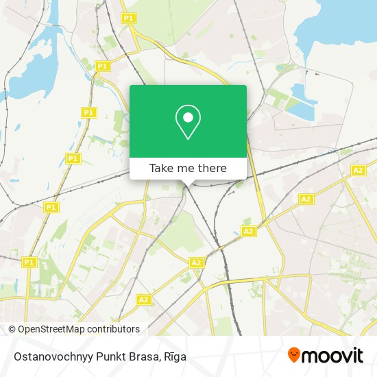 Ostanovochnyy Punkt Brasa map