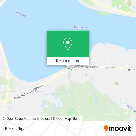 Карта Bērze