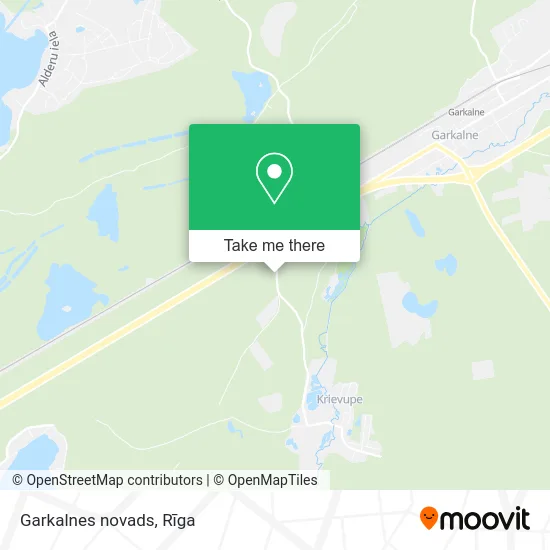 Карта Garkalnes novads