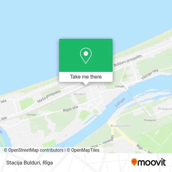 Stacija Bulduri map