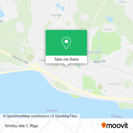 Карта Smilšu iela 1