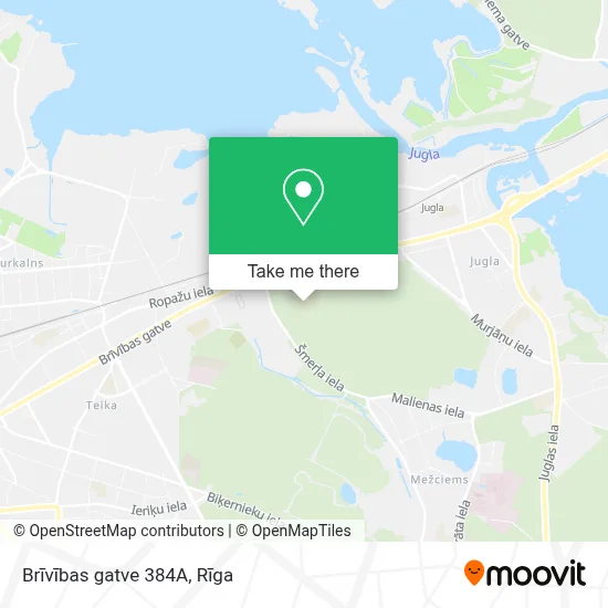 Brīvības gatve 384A map
