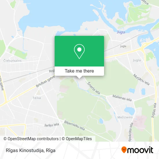 Rīgas Kinostudija map