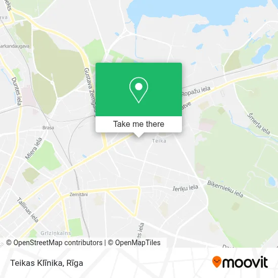 Teikas Klīnika map
