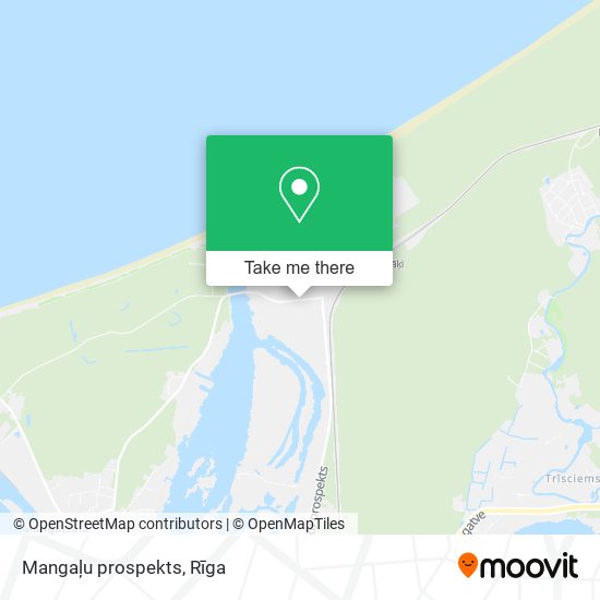 Карта Mangaļu prospekts