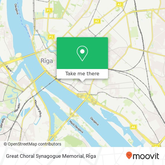 Great Choral Synagogue Memorial map