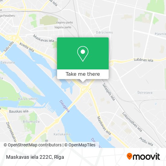 Карта Maskavas iela 222C