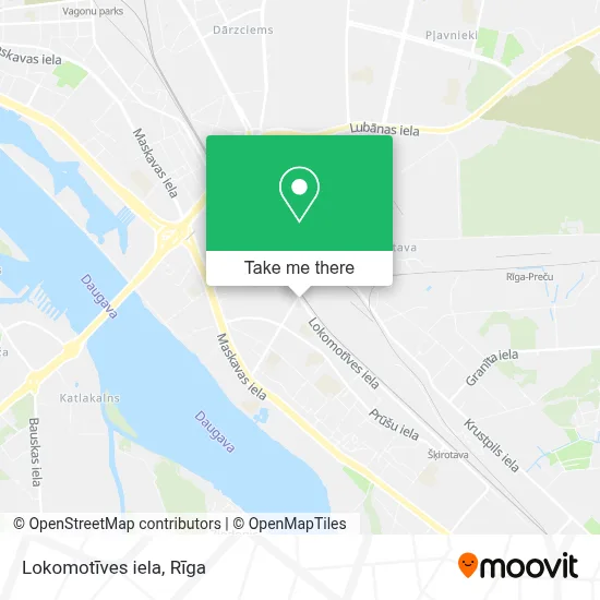 Lokomotīves iela map