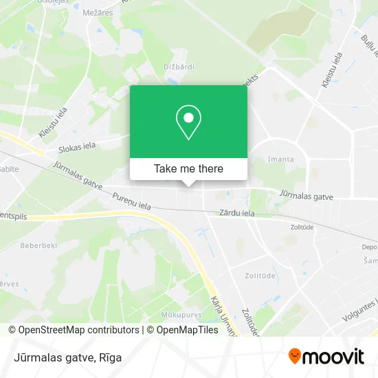 Карта Jūrmalas gatve