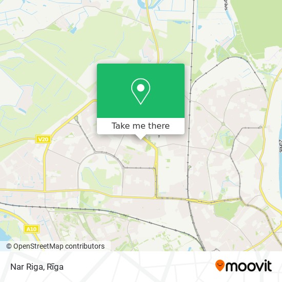 Nar Riga map