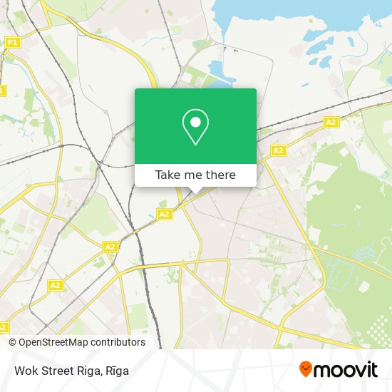 Карта Wok Street Riga